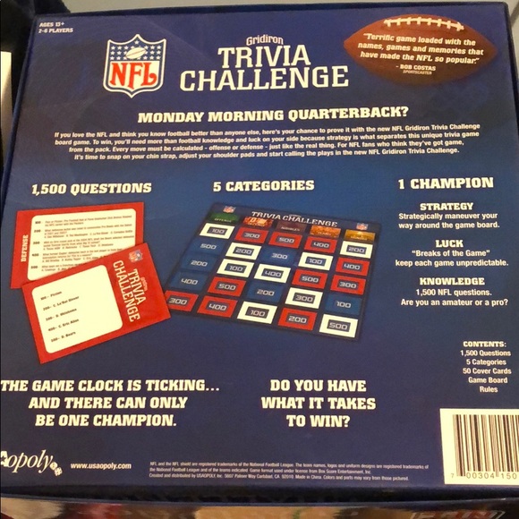 🏈NFL Trivia Challenge🏈 - Picture 5 of 6